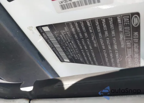 2017 Land Rover Range Rover Sport 5.0L V8 Supercharged Svr из США, поврежденный, VIN SALWZ2FE4HA135740